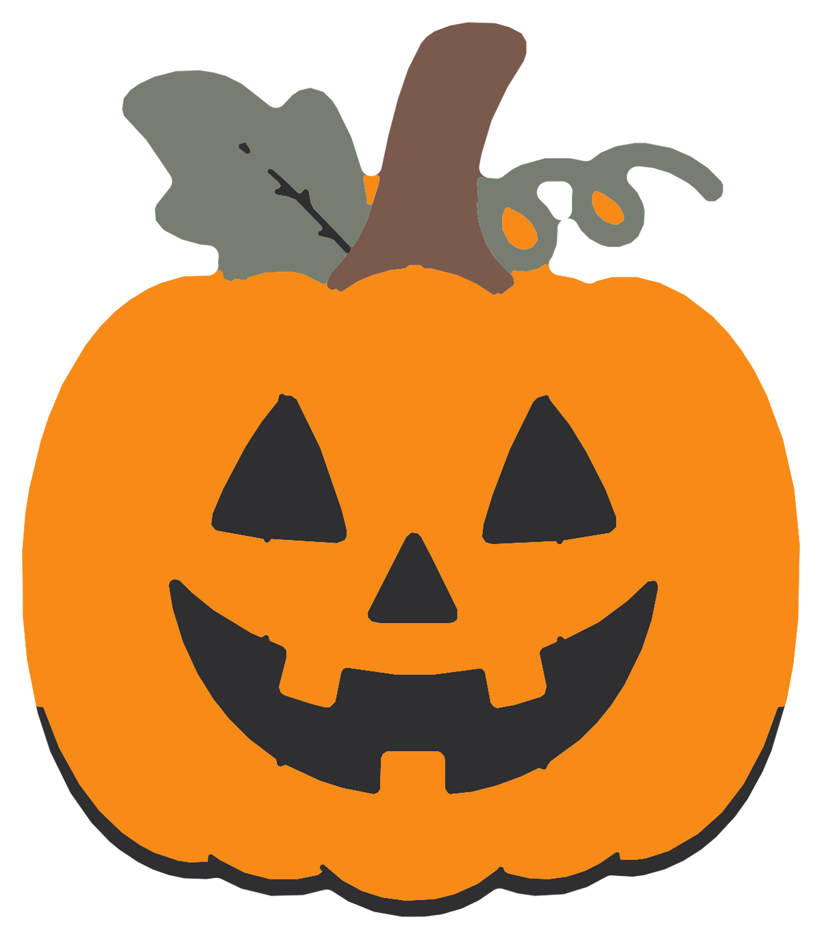 Pop Cubby cc halloween pumpkin cad — actual model render, not a photograph