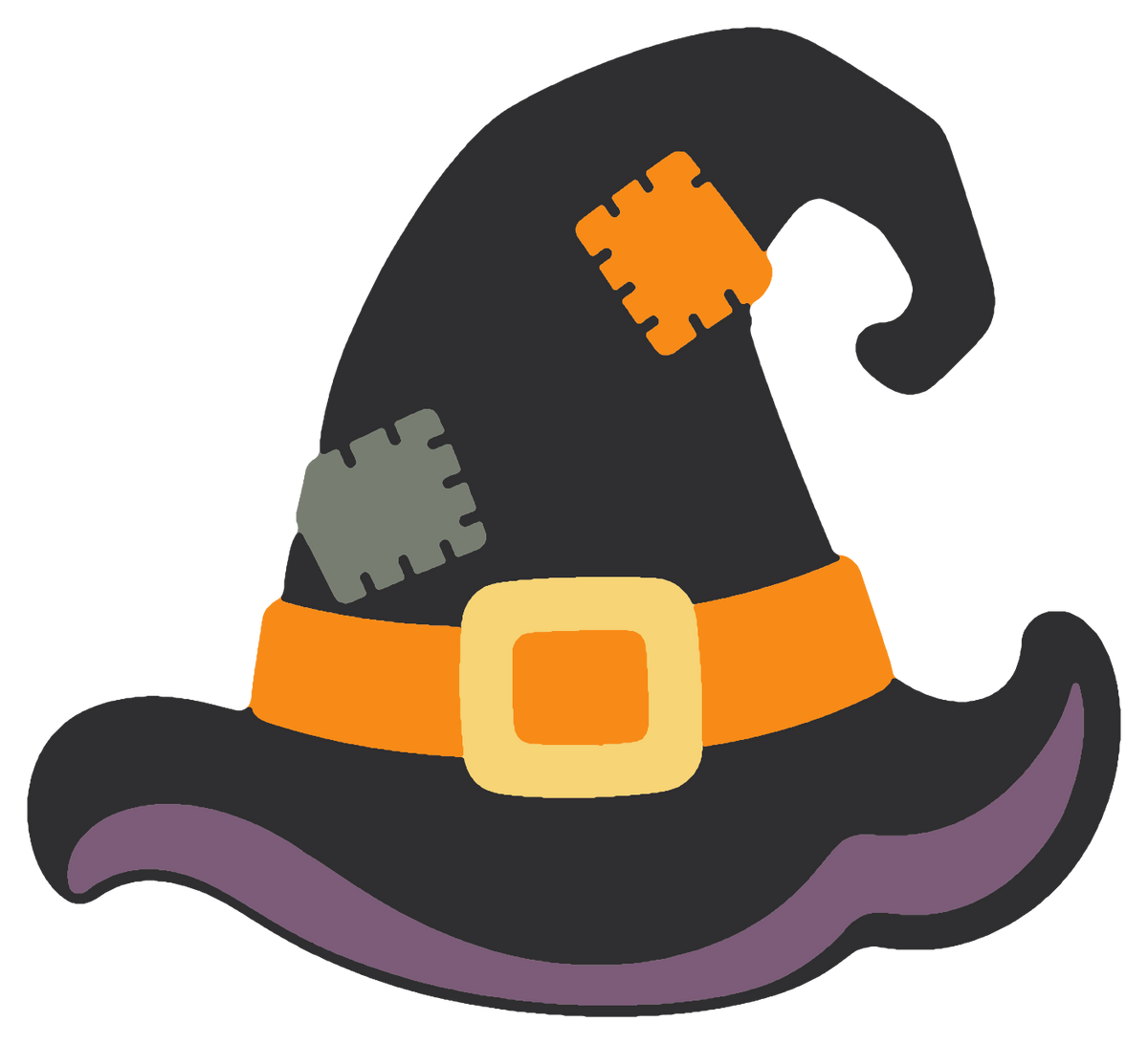 Pop Cubby cc witch hat cad — actual model render, not a photograph