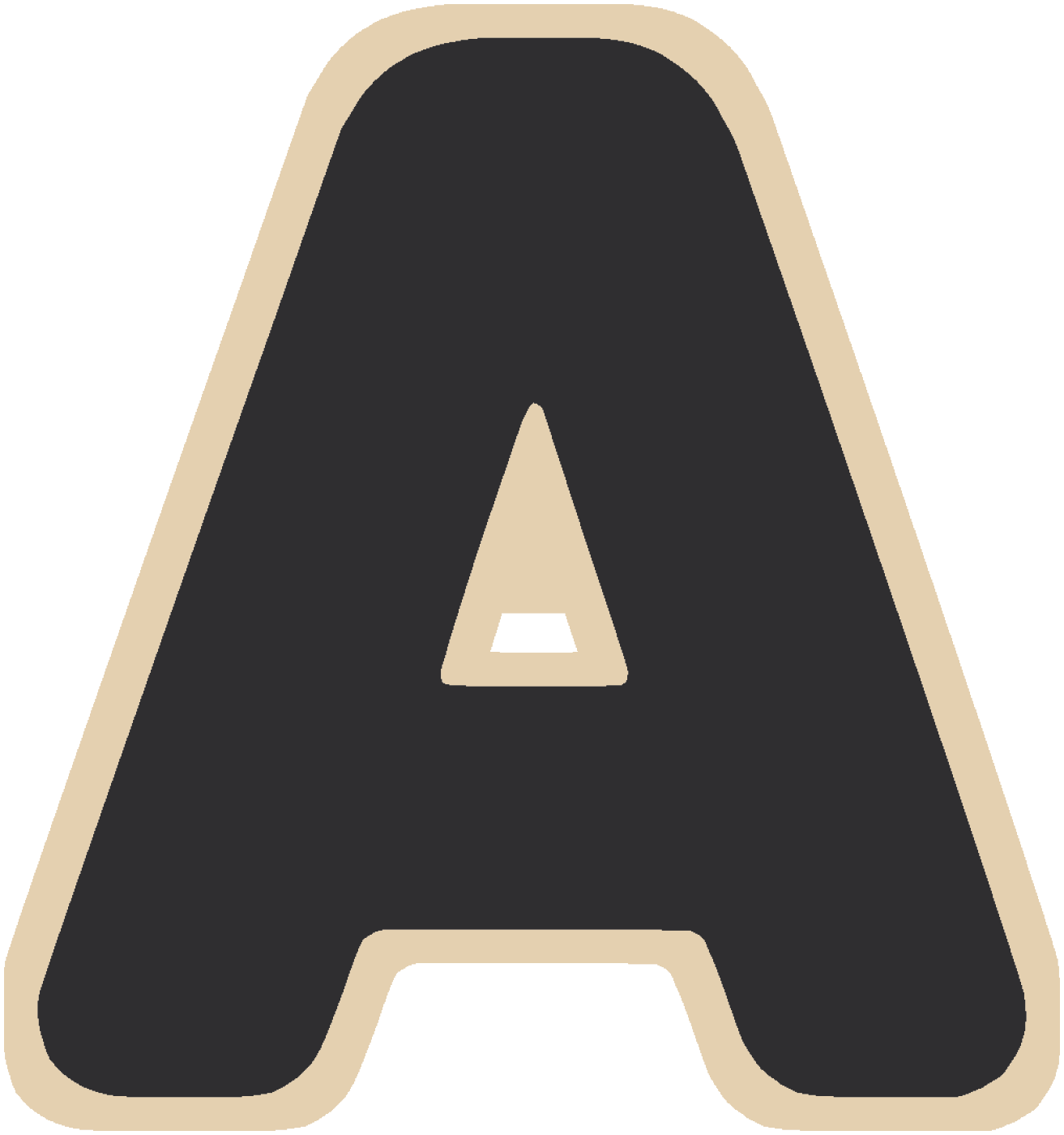 CubbyClick A · Cozy 06 letter design artwork
