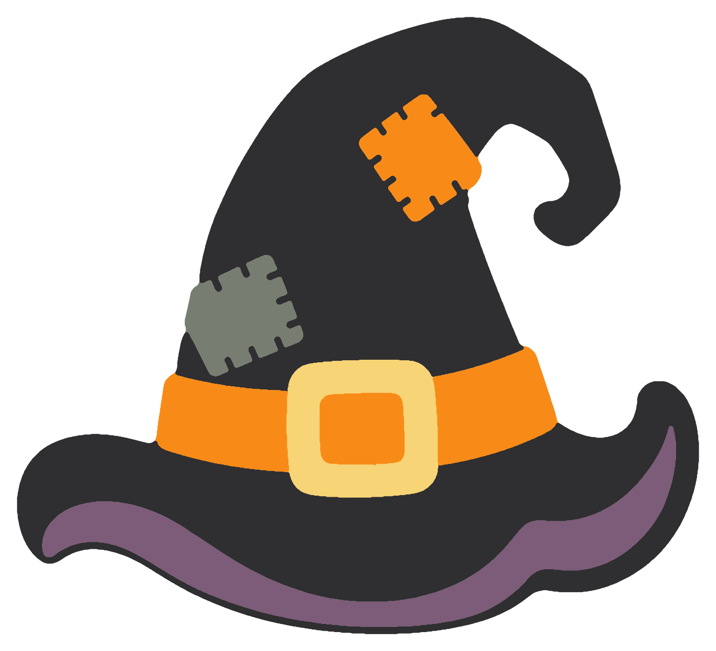 CubbyClick witch hat model preview