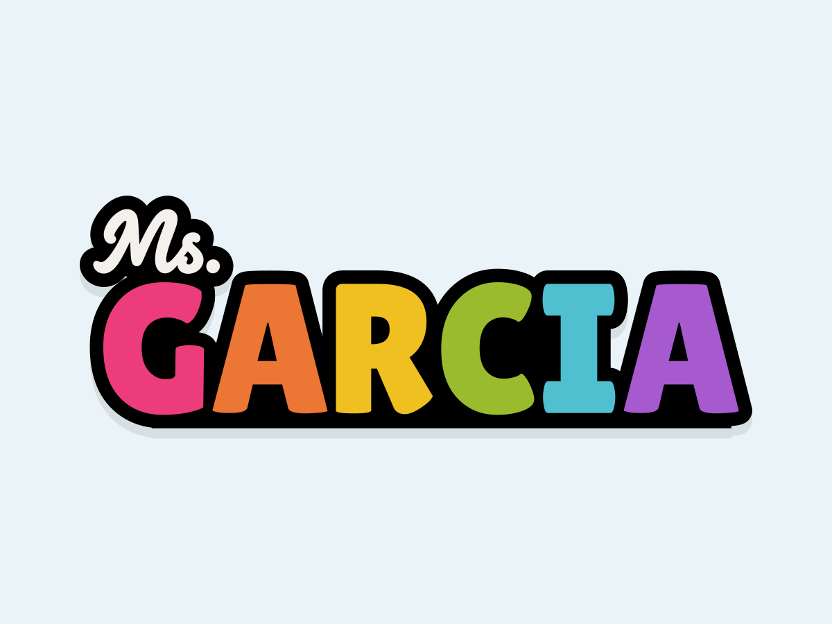 Design preview of a personalized teacher name sign